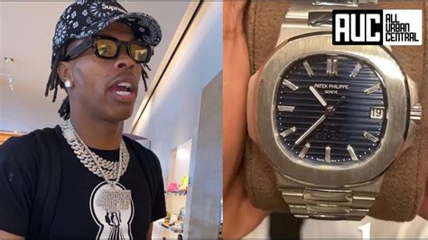 lil baby buy fake watch|lil baby patek philippe.